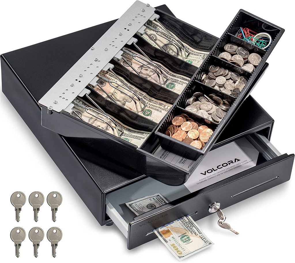 Cajón de caja registradora de 13" para sistema de punto de venta (POS)